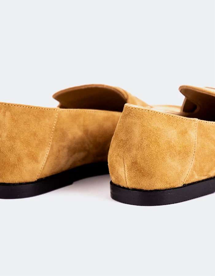 Clarice Cognac Suede