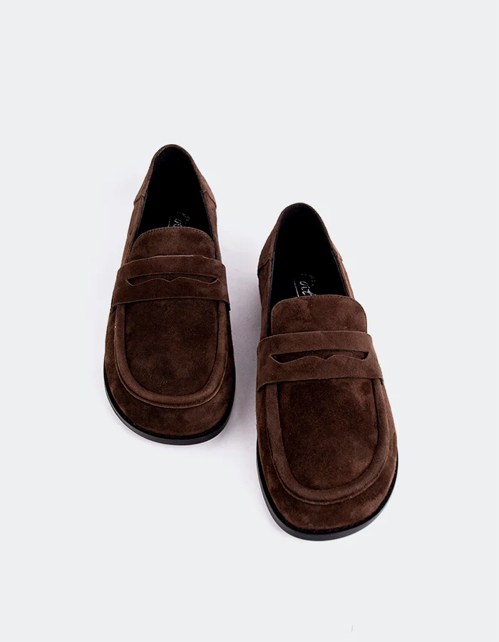 Clarice Brown Suede