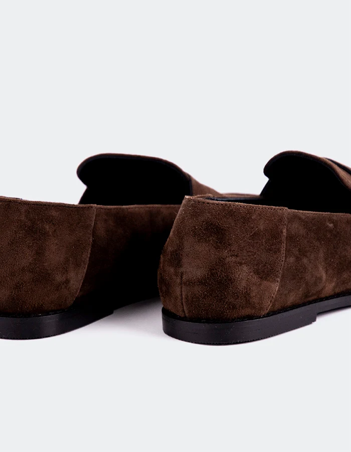 Clarice Brown Suede