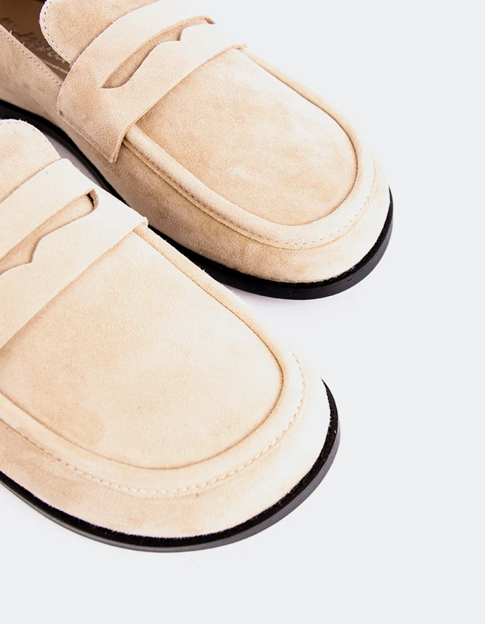 Clarice Beige Suede