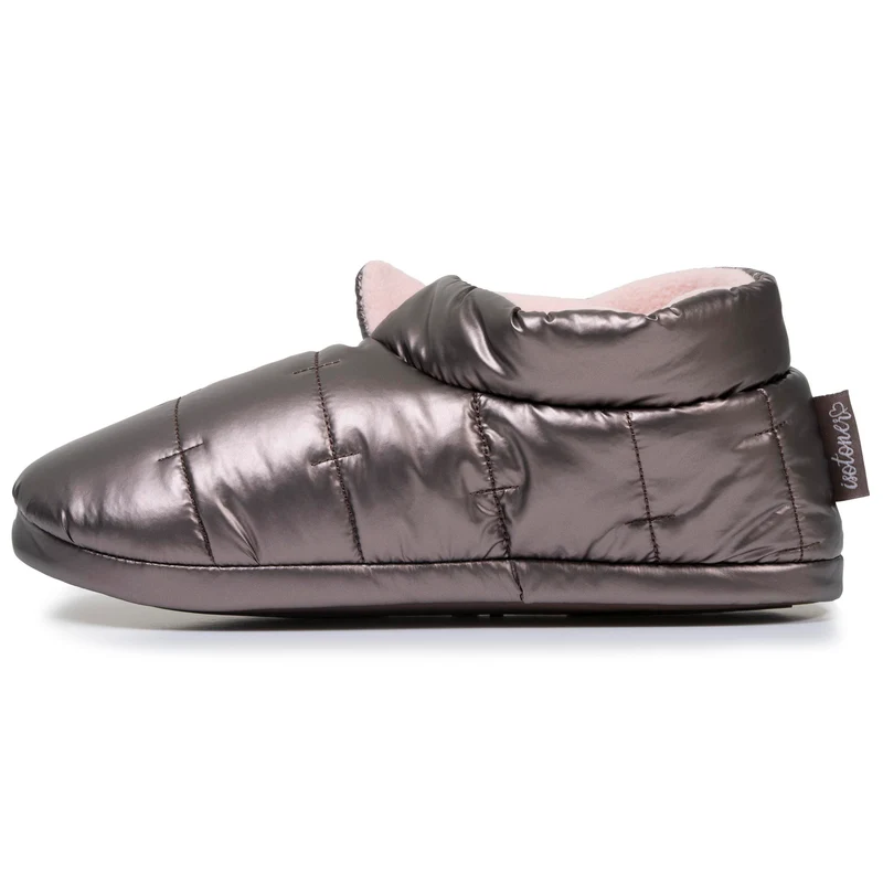 Chaussons bottillons Femme Bronze