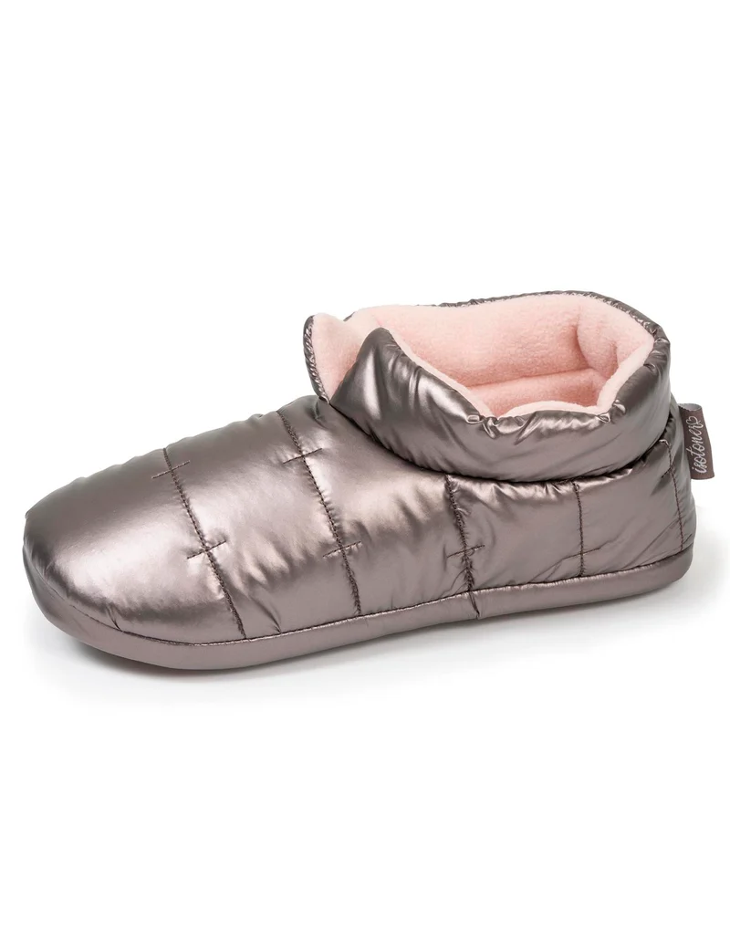 Chaussons bottillons Femme Bronze