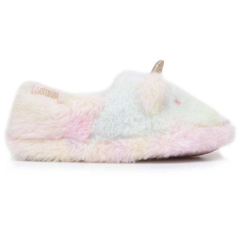 Chaussons slippers Fille Licorne Multicolor