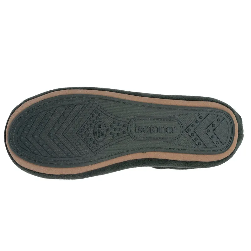 Chaussons ballerines Femme Double nœud Sauge