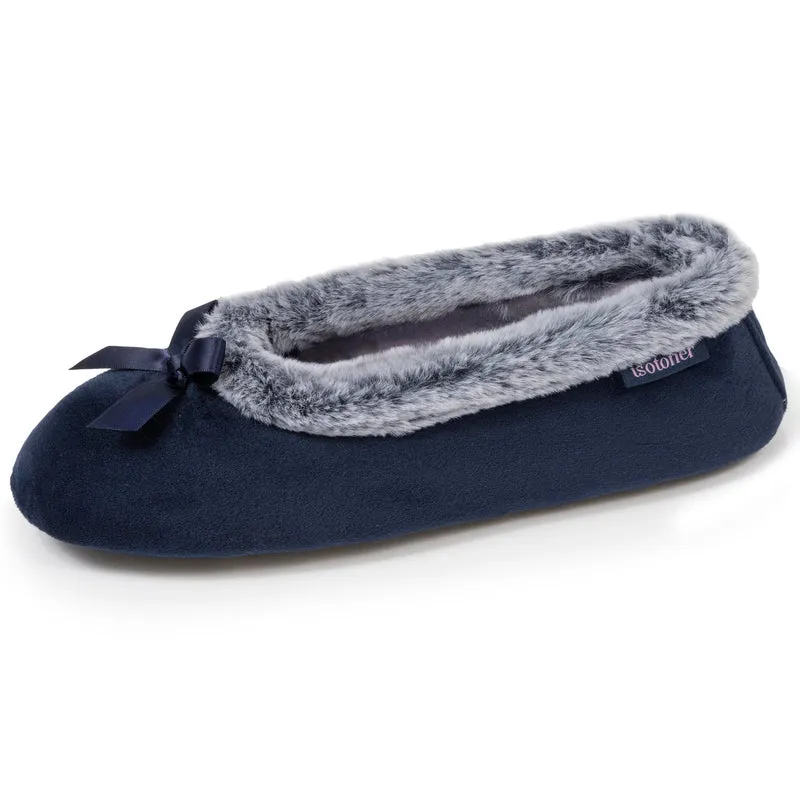 Chaussons ballerines Femme Marine