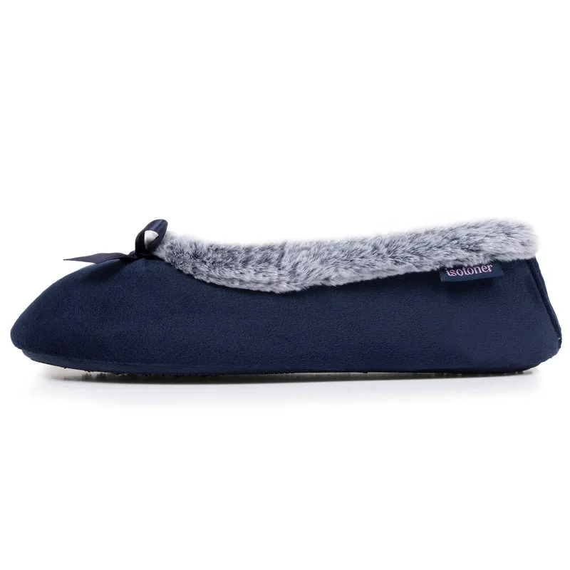 Chaussons ballerines Femme Marine