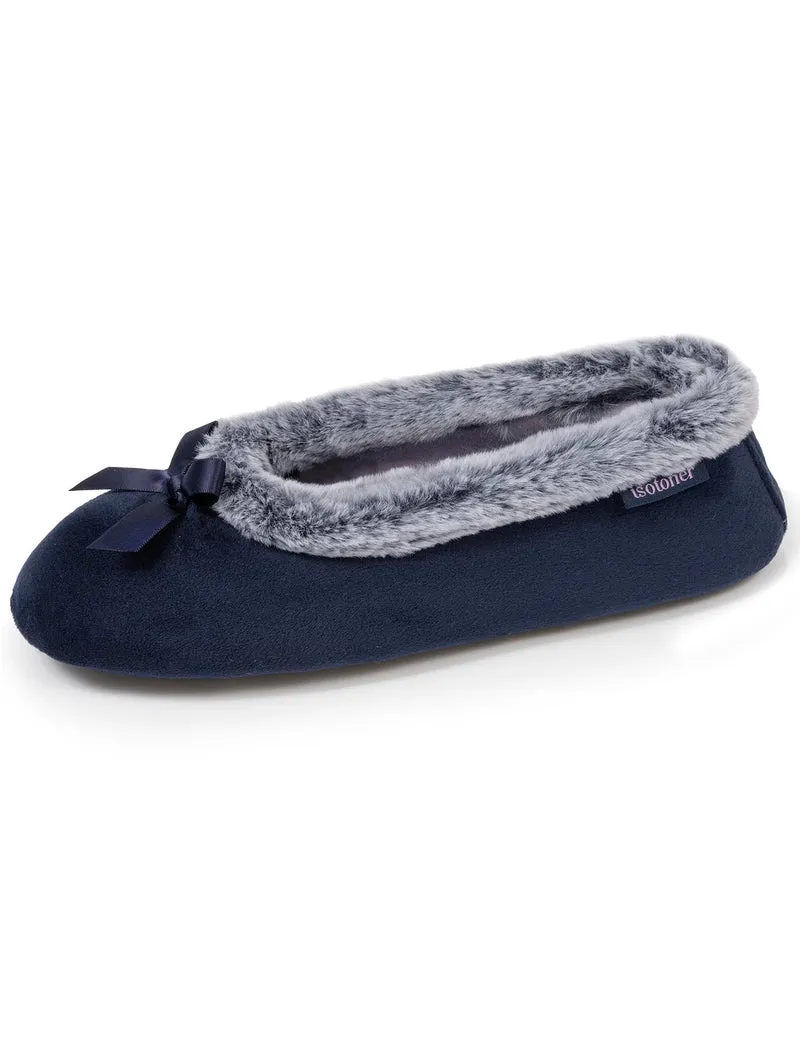 Chaussons ballerines Femme Marine