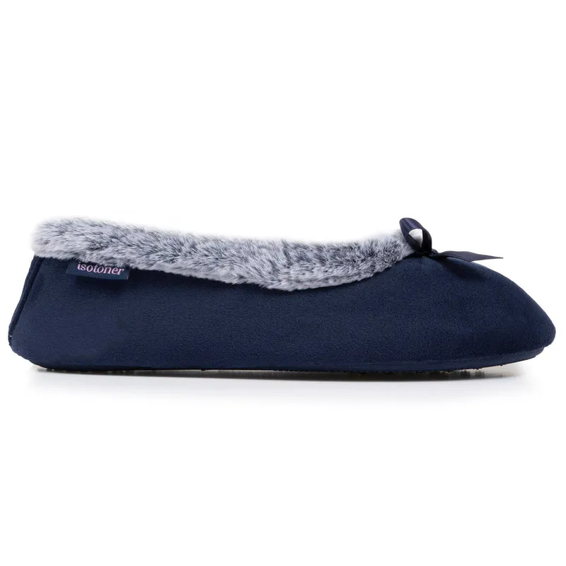 Chaussons ballerines Femme Marine