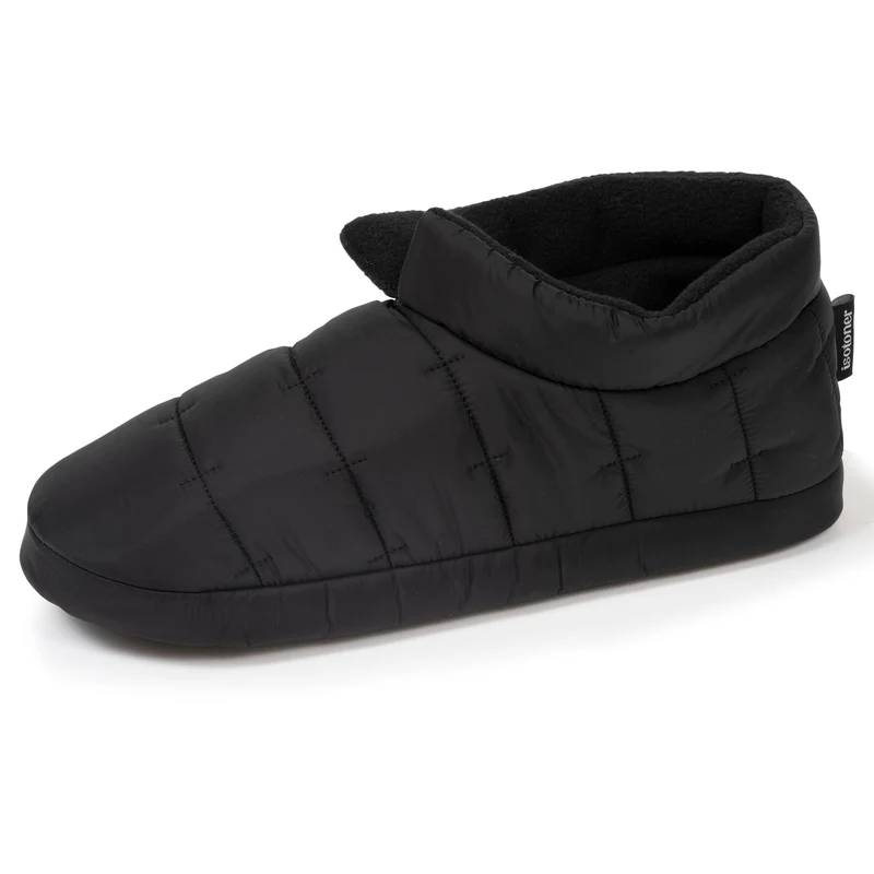 Chaussons bottillons Homme Noir