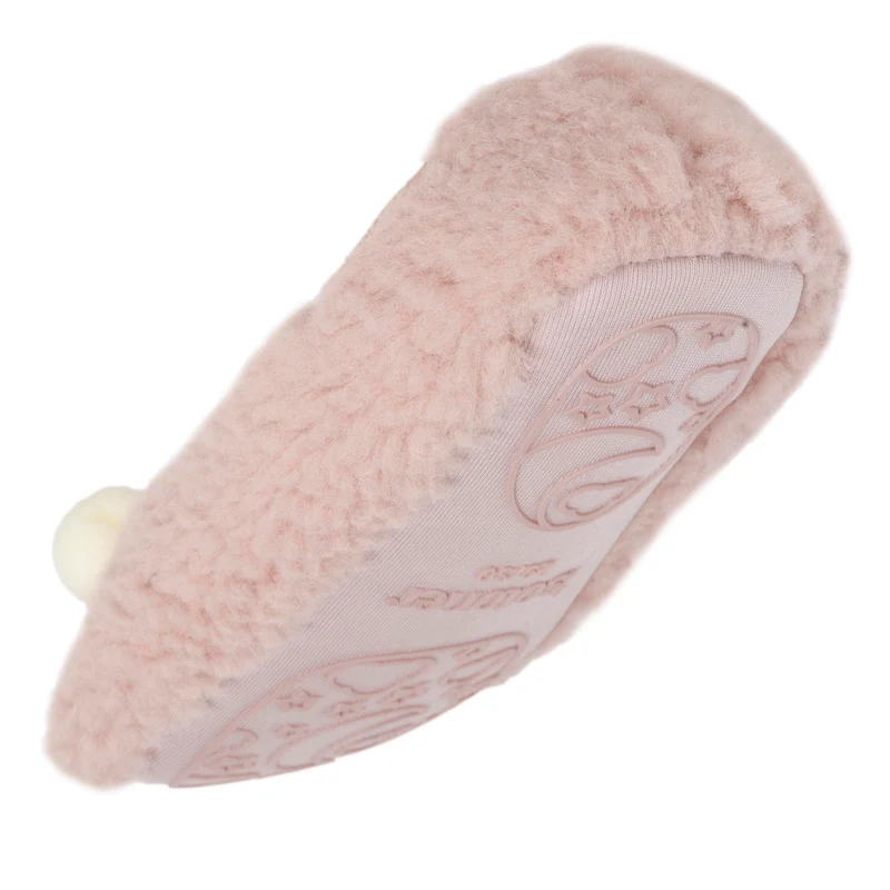 Chaussons ballerines Fille Mouton Blush