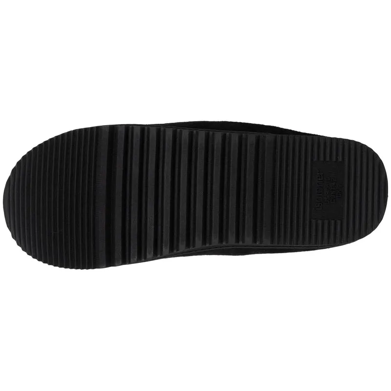 Chaussons mules Homme Noir crantée