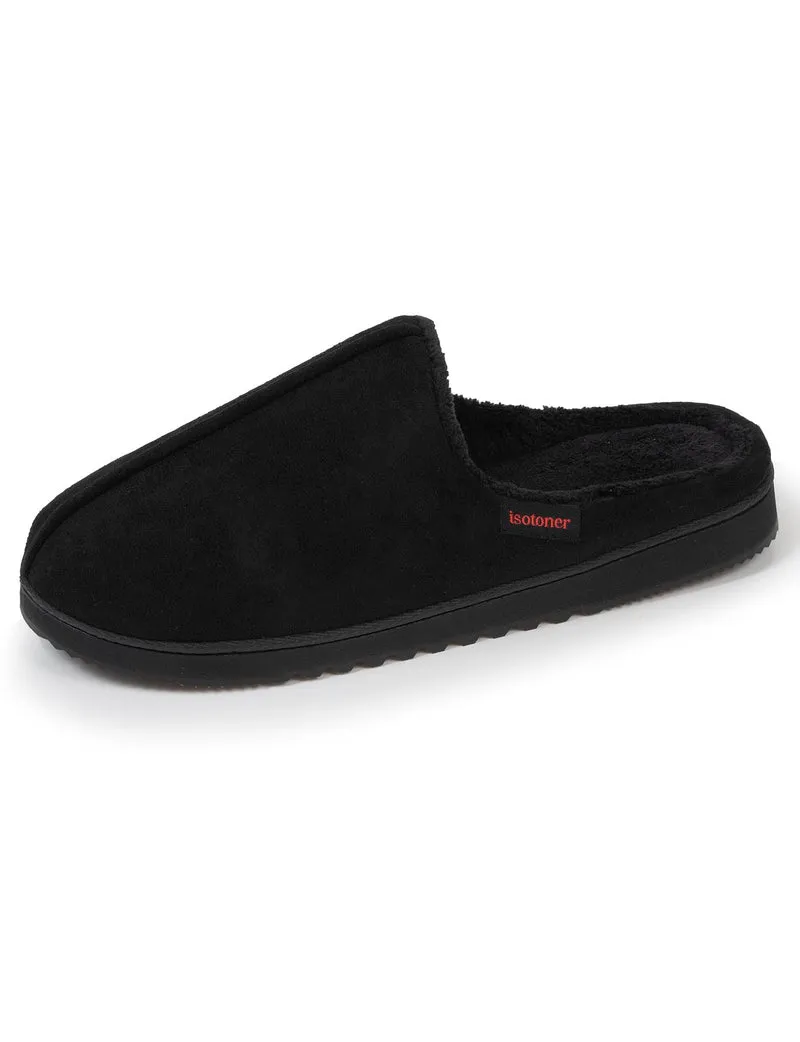 Chaussons mules Homme Noir crantée