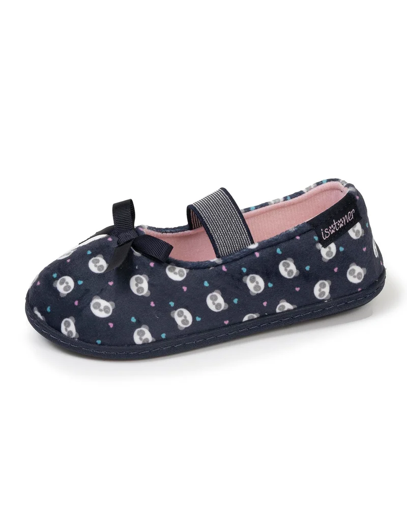 Chaussons ballerines Enfant Marine panda
