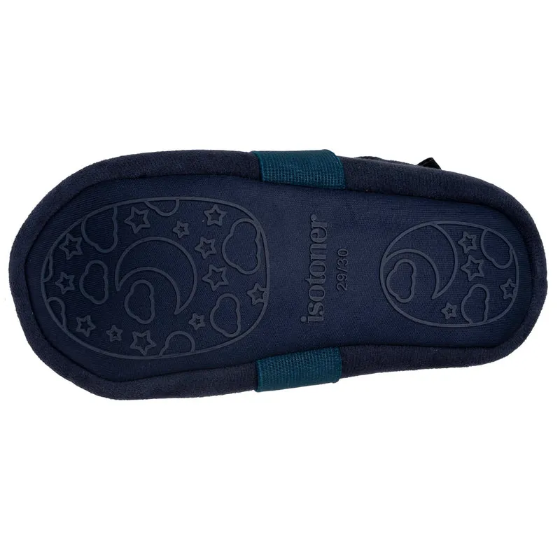 Chaussons slippers Garçon Pompier Marine