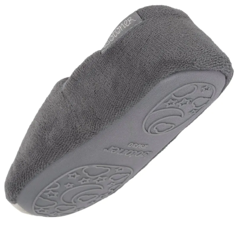 Chaussons slippers Enfant Gris Pingouin Blanc