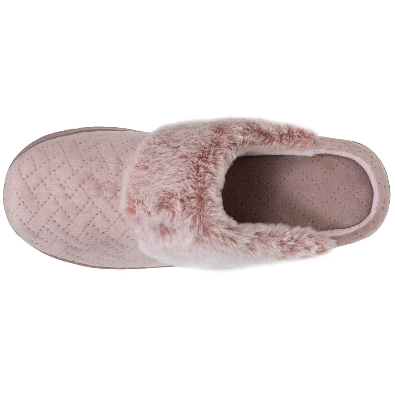 Chaussons mules talon Femme Blush