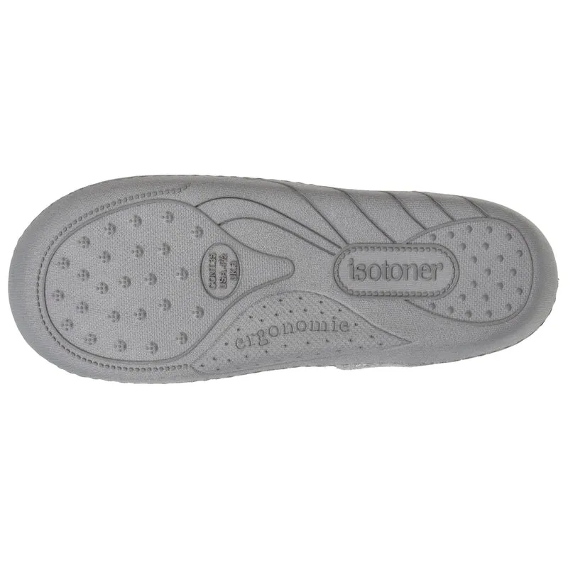 Chaussons mules Junior arabesques Gris chiné