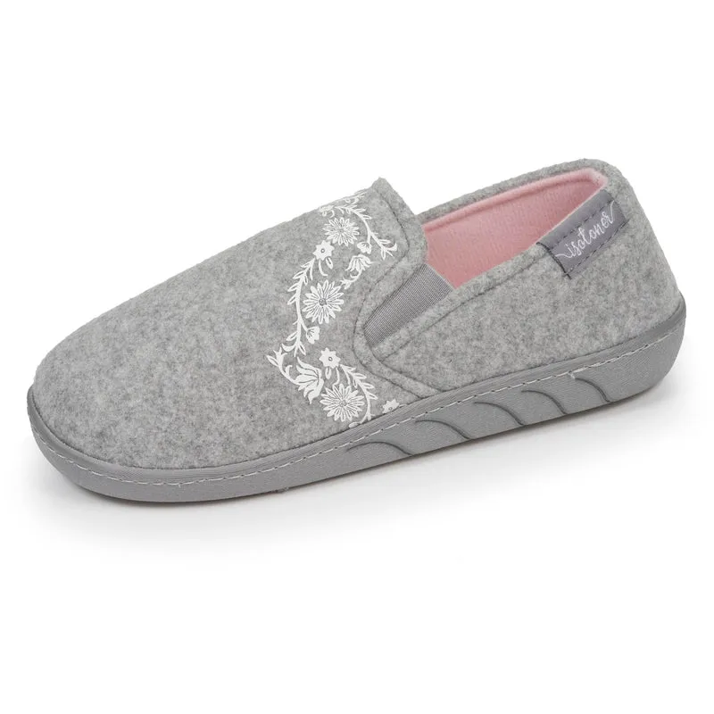 Chaussons sans-gênes Junior Gris chiné