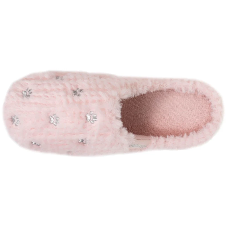 Chaussons mules Junior Rose chat