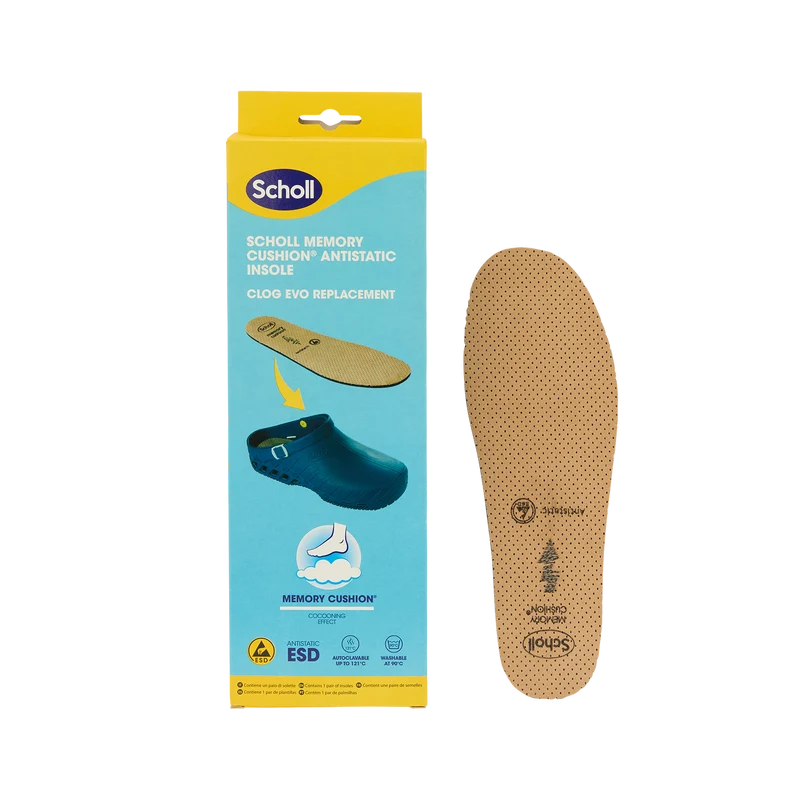 CLOG EVO MEMORY CUSHION ANTISTATIC INSOLES