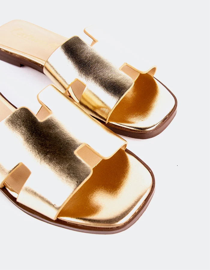 Ranna Gold Leather
