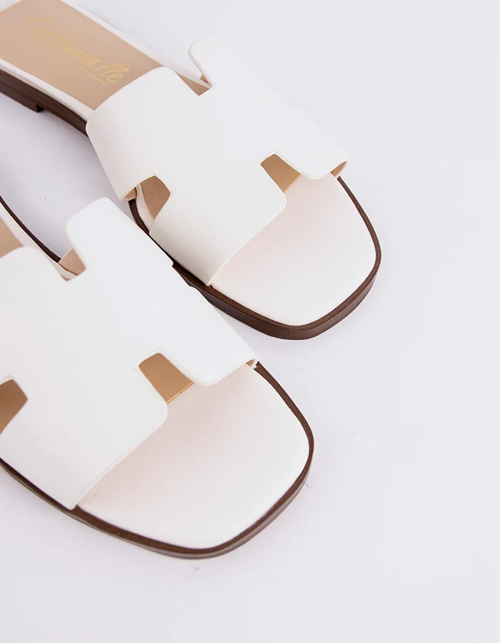 Ranna Off White Leather