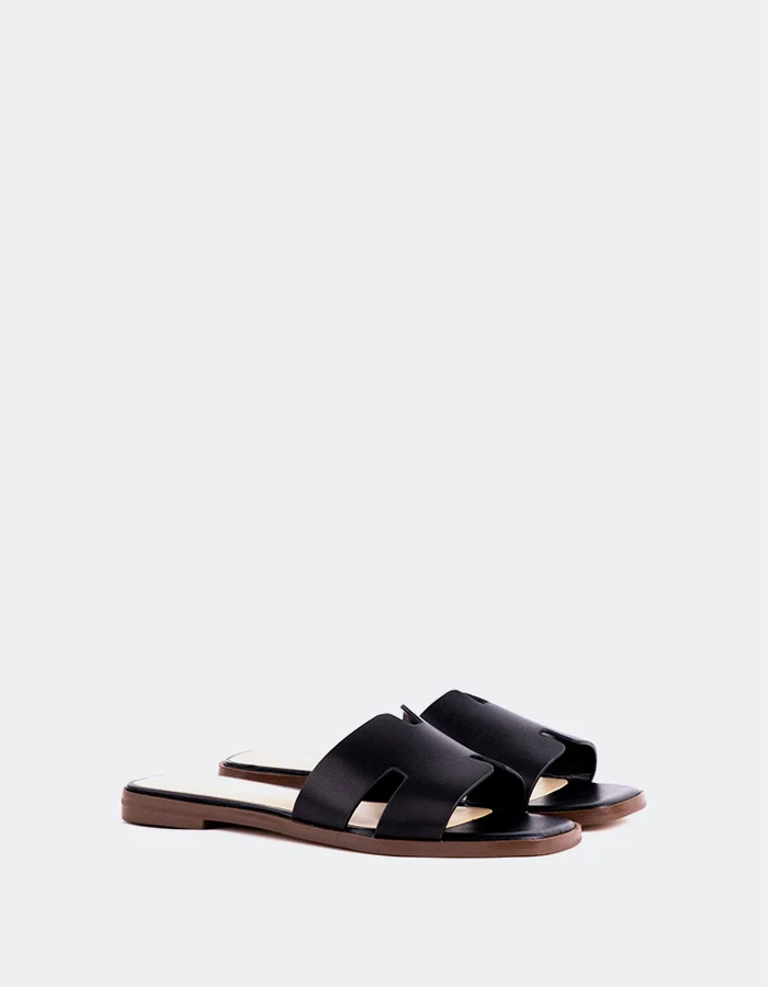 Ranna Black Leather