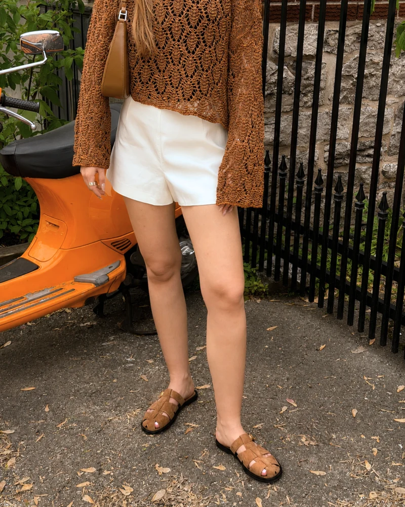 Nelda Cognac Suede
