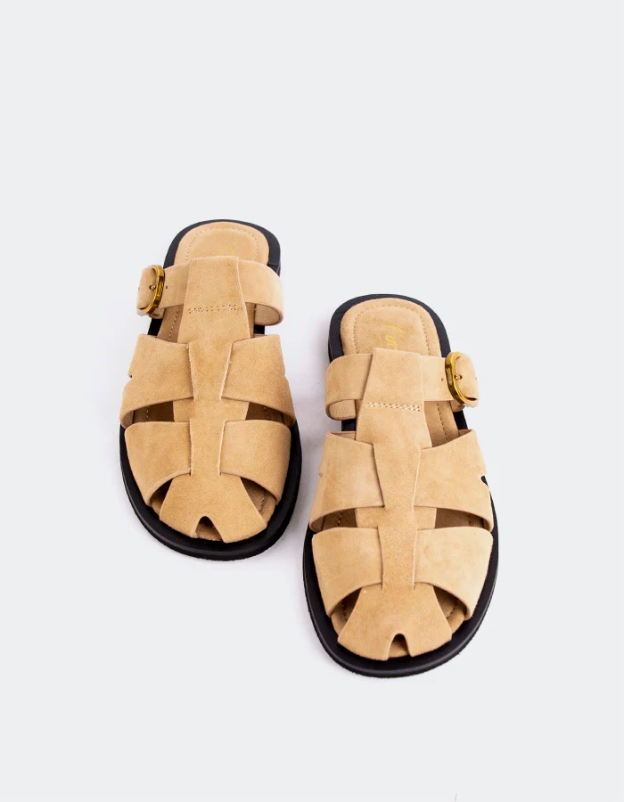 Nelda Beige Suede