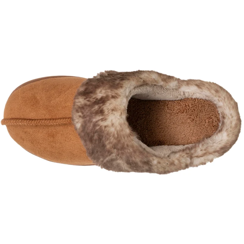 Chaussons mules Femme Camel