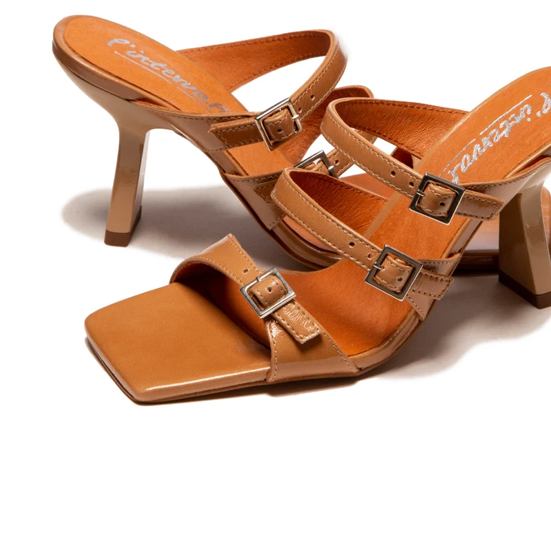Stalida Camel Leather