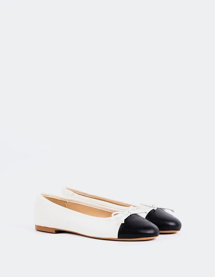 Maxie Off White Leather