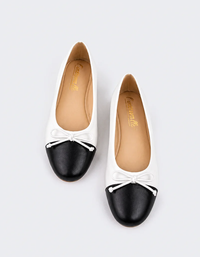 Maxie Off White Leather