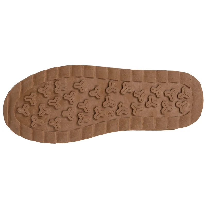 Bottines hautes Femme Camel
