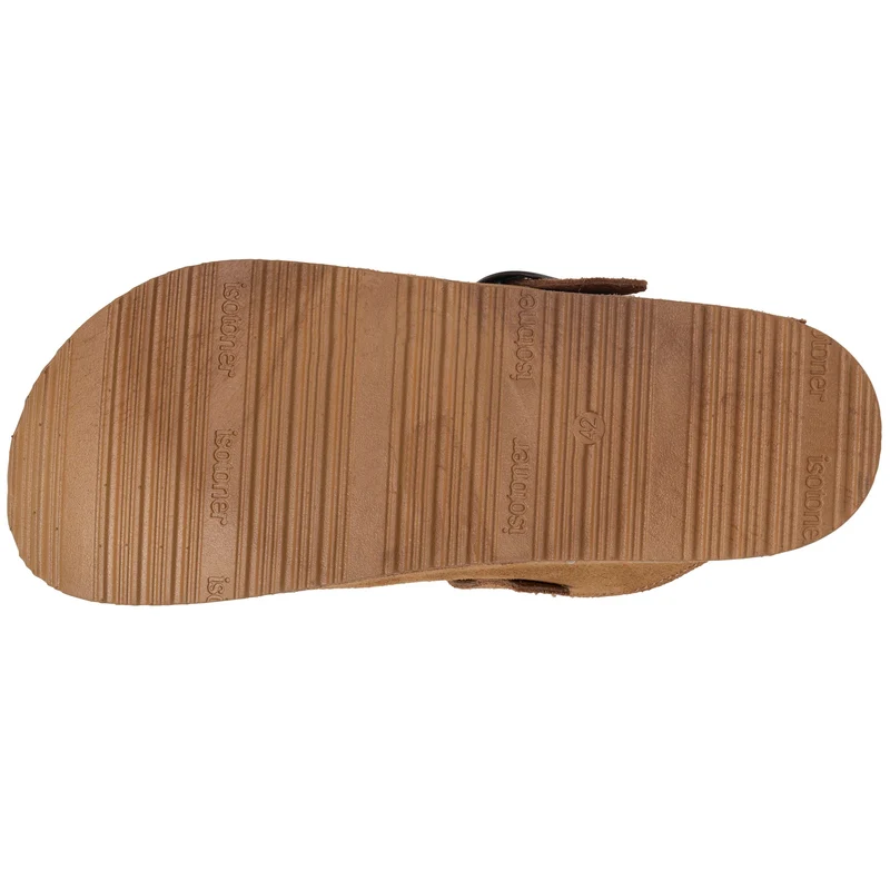 Chaussons sabots mules Homme Camel fourrées