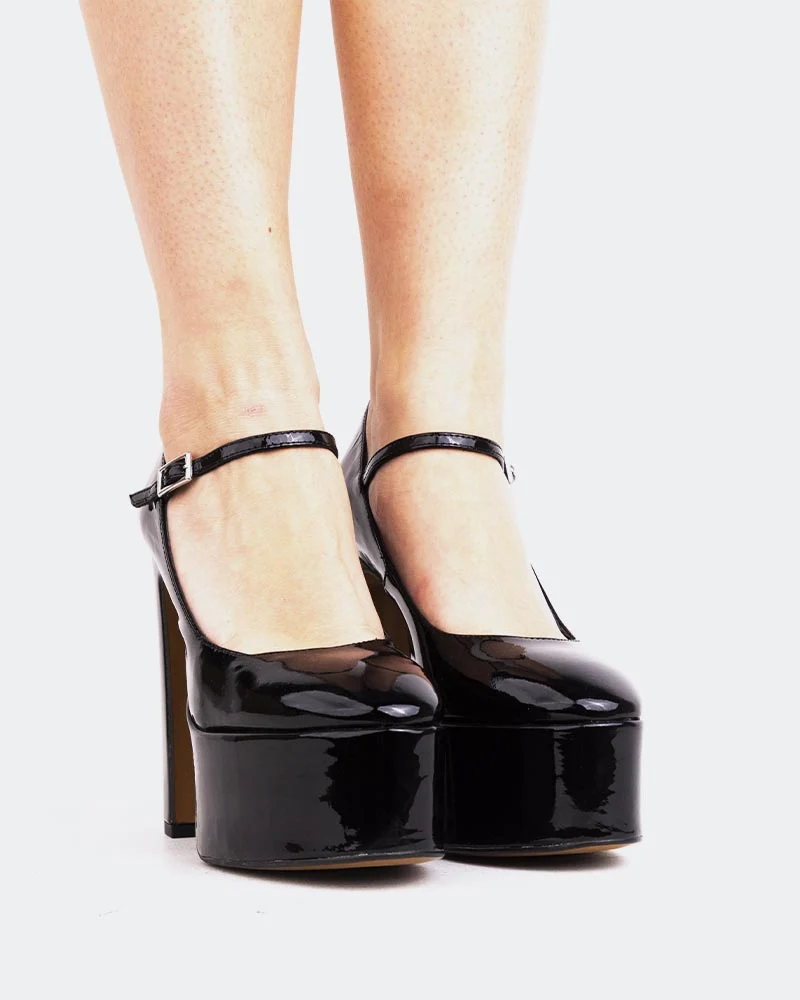 Koukla Black Patent