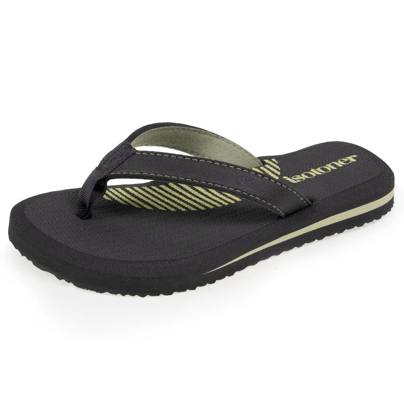 Chaussures Tongs Enfant confort Gris/Vert