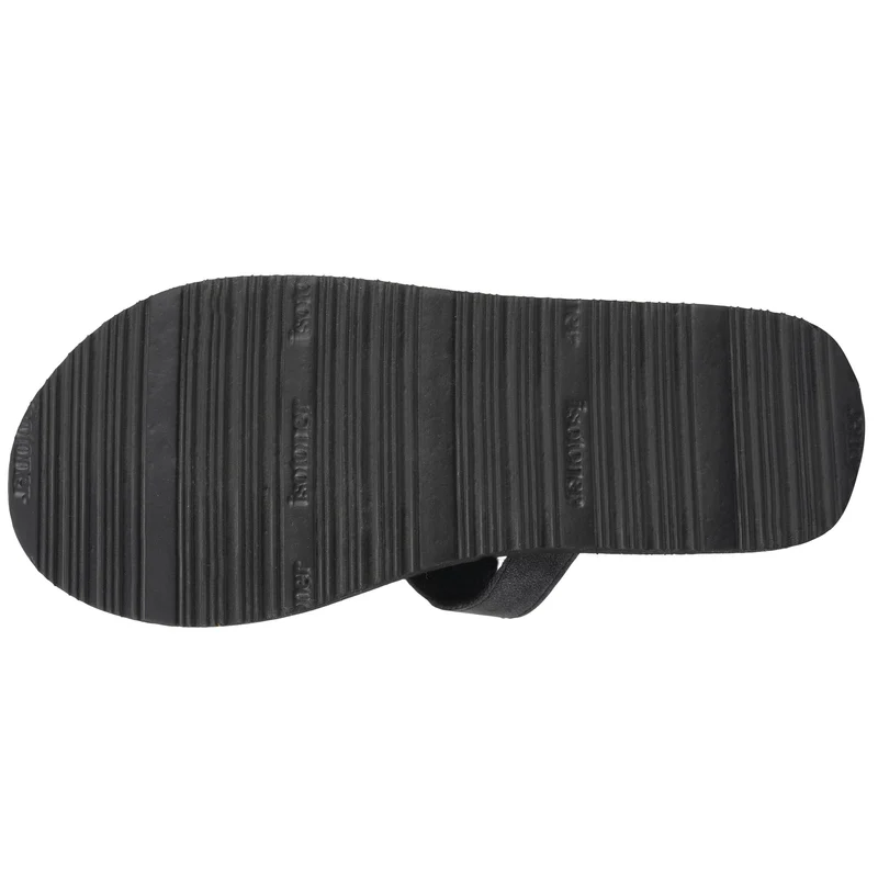 Tongs Femme YOGA sophistiquée Noir