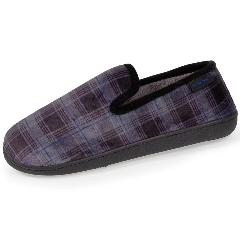 Chaussons charentaises Homme Tartan