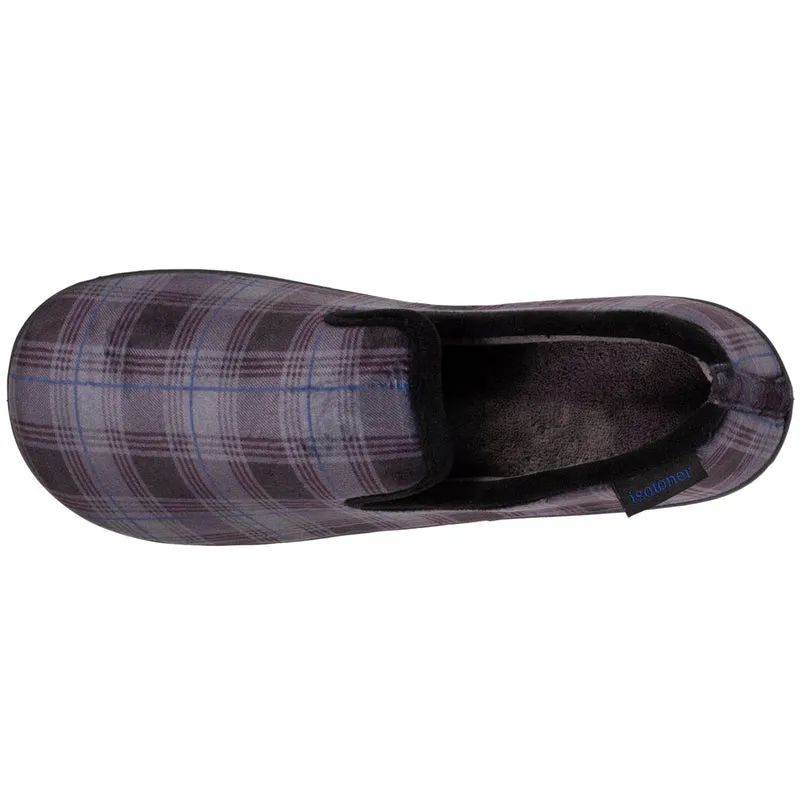 Chaussons charentaises Homme Tartan