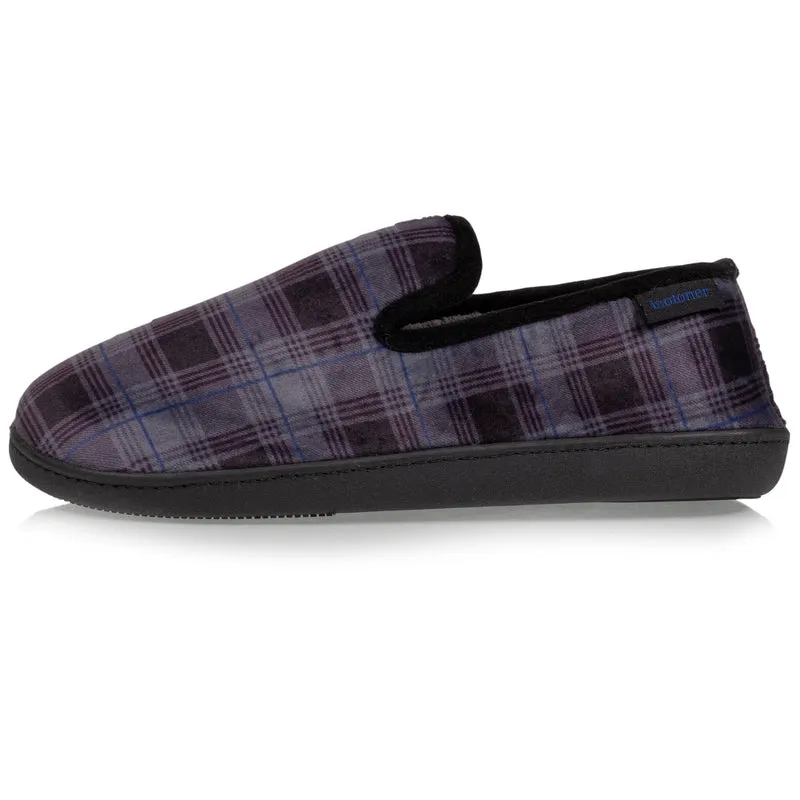 Chaussons charentaises Homme Tartan