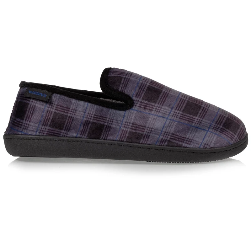 Chaussons charentaises Homme Tartan