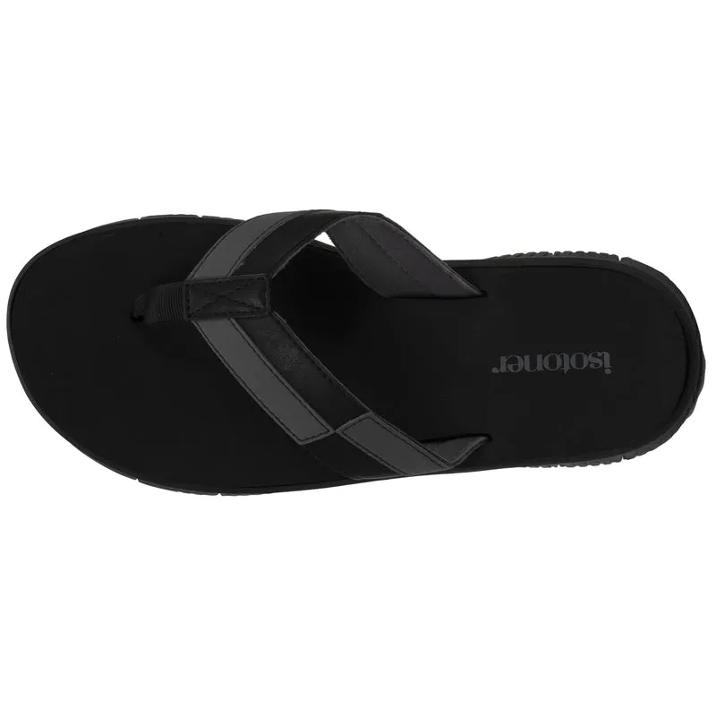 Tongs sport Homme confort Noir
