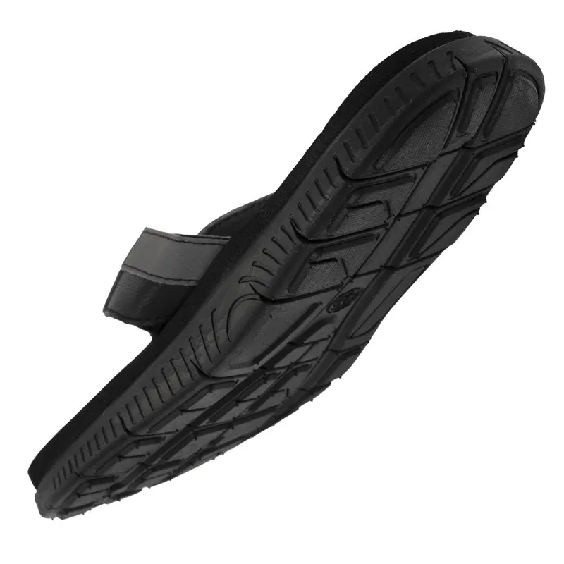 Tongs sport Homme confort Noir