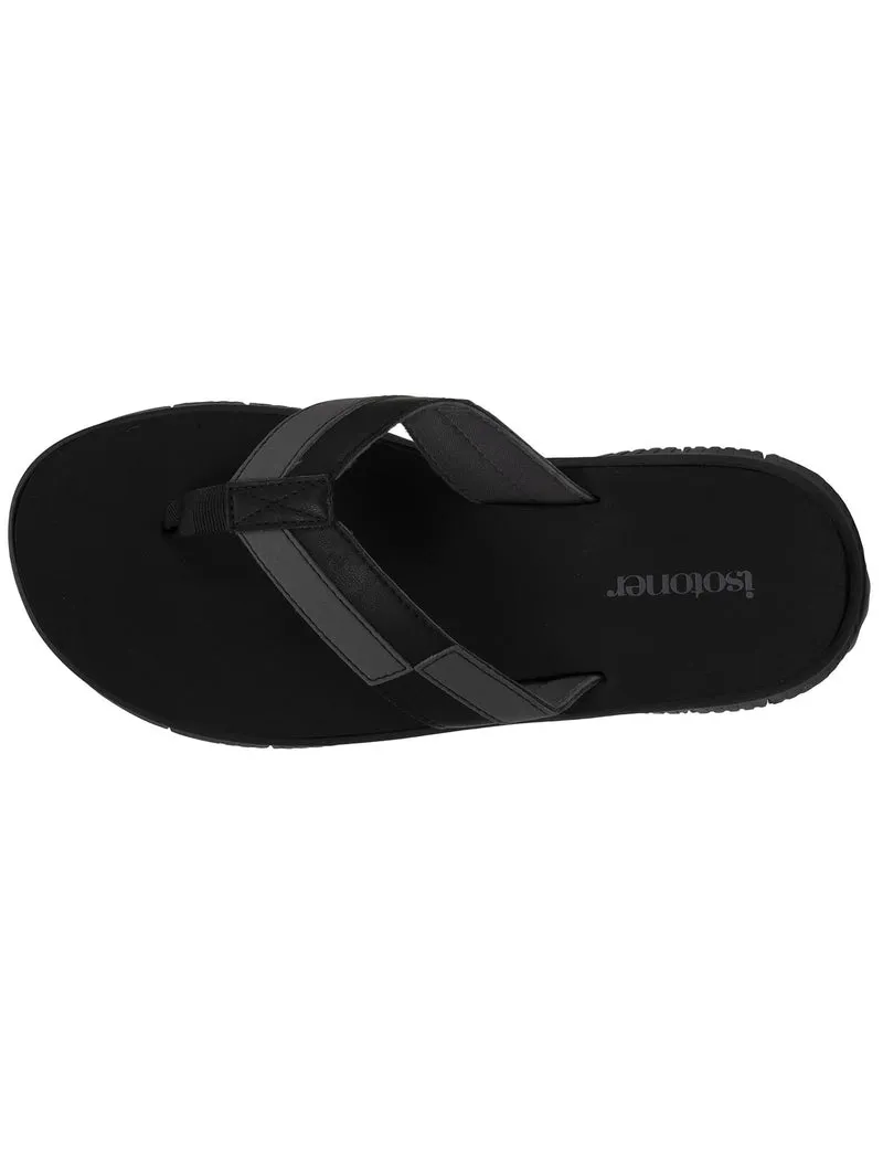 Tongs sport Homme confort Noir