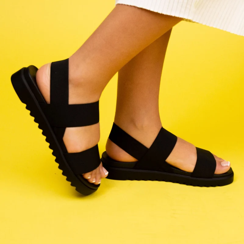 Boho Black Stretch