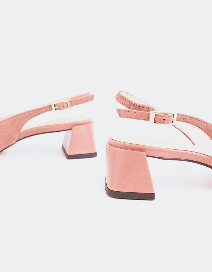 Marieliz Pink Suede