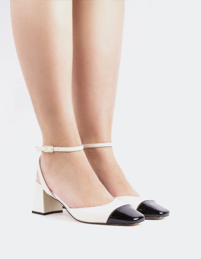Ziana Off White Leather