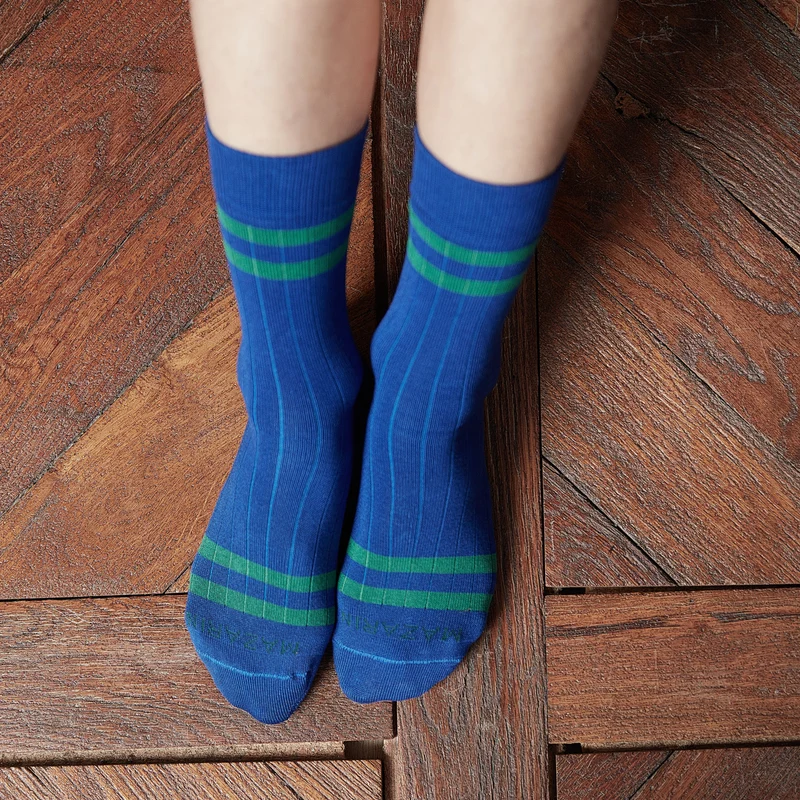 Chaussettes | Roi & Vert vif - Coton
