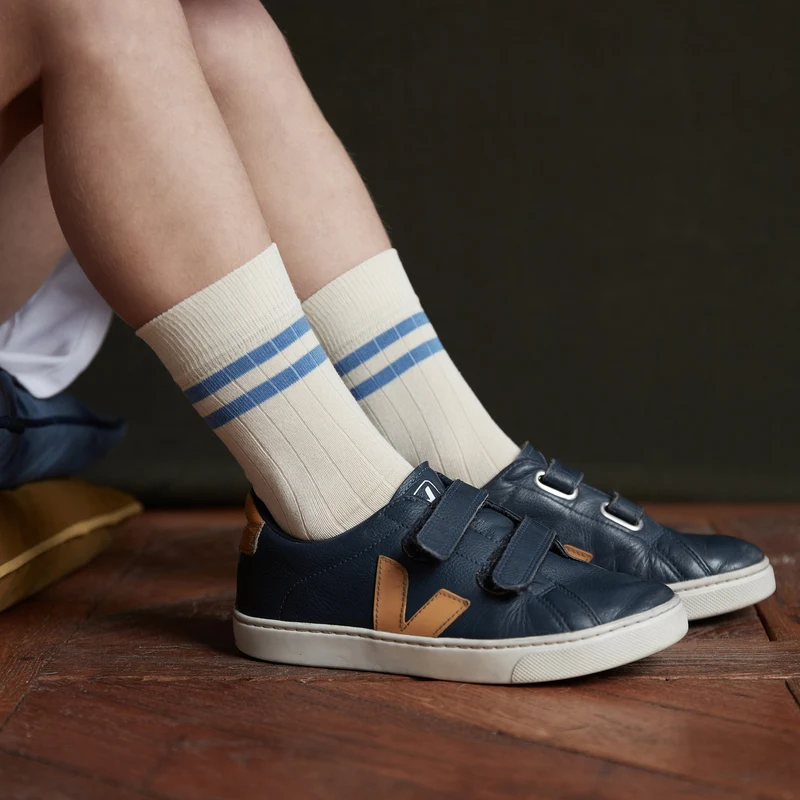 Chaussettes | Ivoire & Ciel - Coton